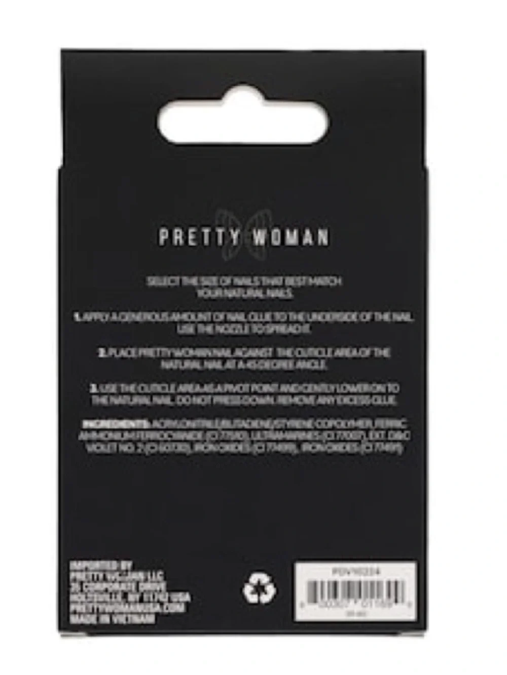 Pretty Woman Light Pink Glitter Press-On Nails